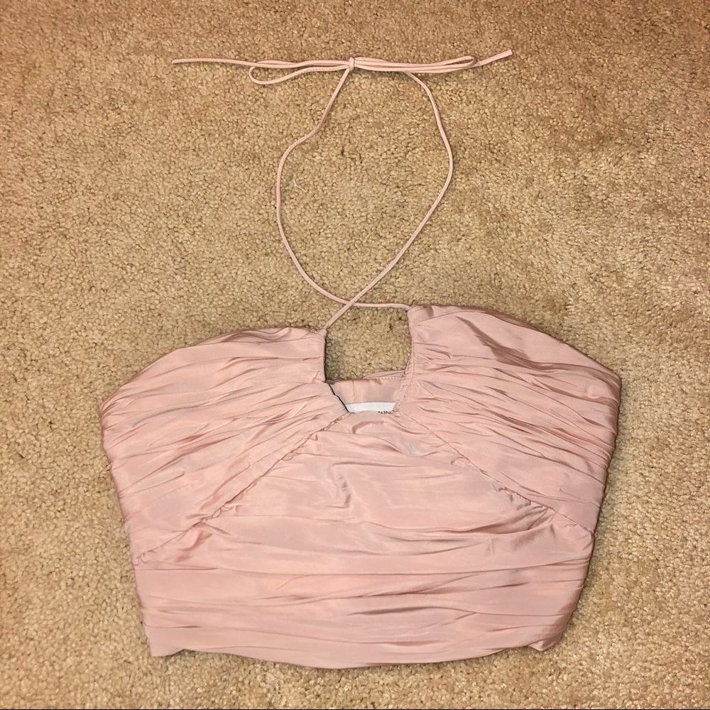 Zara Draped Halter Top